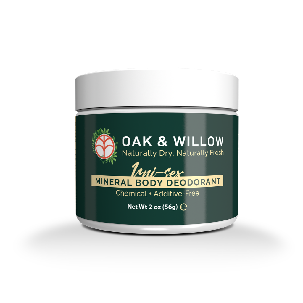 Oak & Willow Mineral Body Deodorant for Men and Women